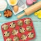 Hastings Home 12 cups Silicone Muffin Pan, Nonstick Muffin/Brownie Reusable Baking Tray for Microwave, Oven, Freezer 285866LDZ - alternate 2